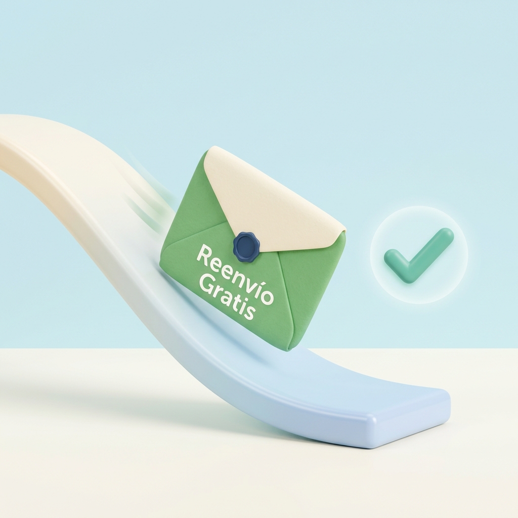 Ilustración 3D de transferencia gratuita de datos SMS entre dos smartphones Android, que muestra un sobre de mensaje verde deslizándose por una rampa pastel.